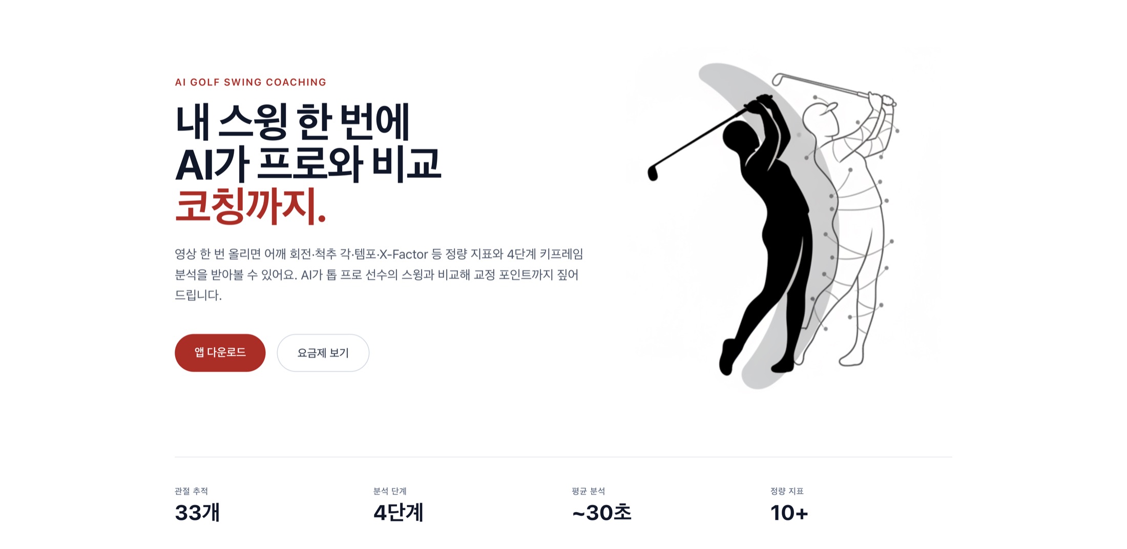 스윙코치 — 서비스 소개